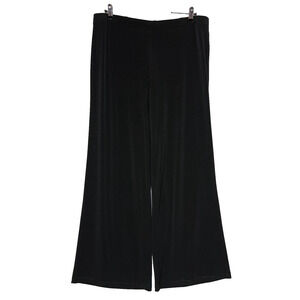 Chico's 2 Black Wide Leg Pants